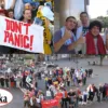 Прослава на Меѓународен ден на крпата со фанови ширум светот кои носат пешкири, во чест на Даглас Адамс и Hitchhiker’s Guide.