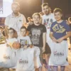Деца и млади кошаркари на Street Basket турнир во Струмица Опен Фест со подароци од Фротирка.